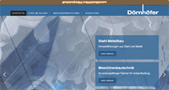 Desktop Screenshot of doernhoefer.de